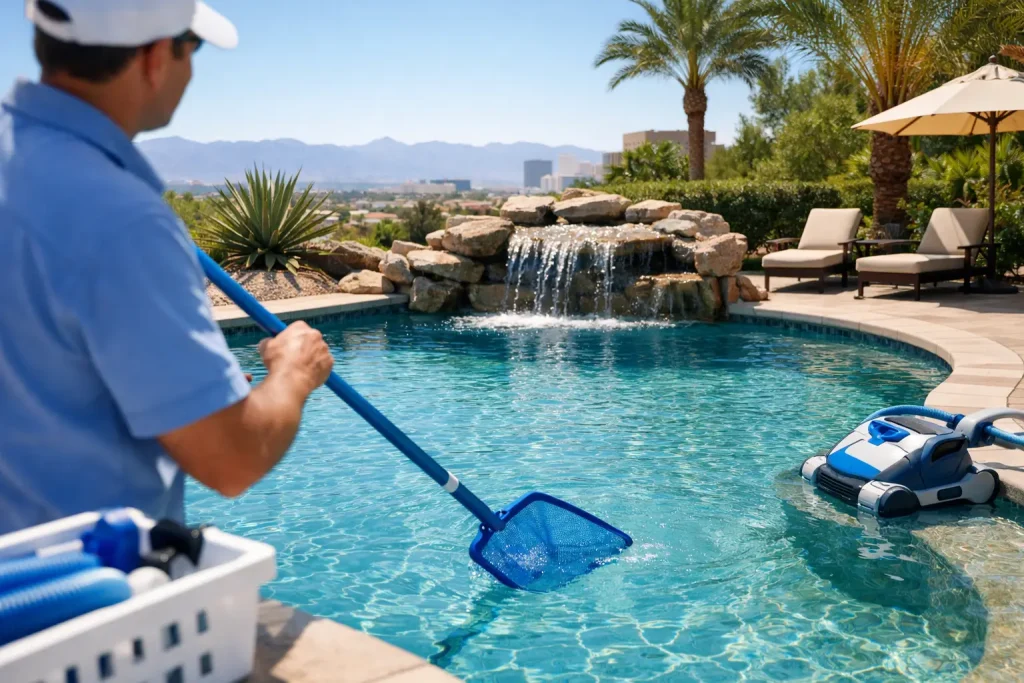 Pool Cleaning in Las Vegas That Actually Lasts